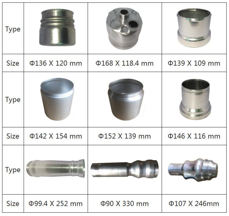 汽车减震器外壳数控旋压加工案例 鼎创旋压加工汽车减震器外壳案例